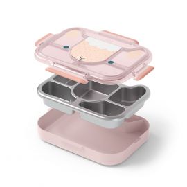 Monbento Wonder Kids Lunch Tray Pink Sheep