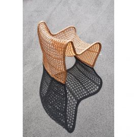 Maytime Outdoor Chair Wave Dark Natural