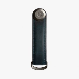 Orbitkey Key Organiser Leather Crazy Horse Marine Blue