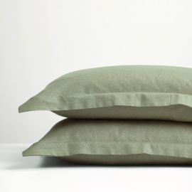 Thread Design Sage Linen Oxford Pillowcase Pair