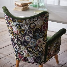 Designers Guild Fabric Sukhna Damson