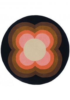 Orla Kiely Rug Sunflower Pink