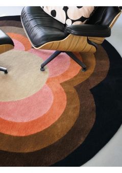 Orla Kiely Rug Sunflower Pink