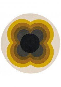 Orla Kiely Rug Sunflower Yellow