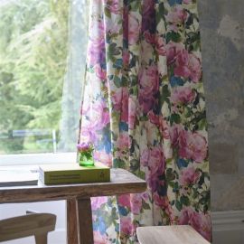 Designers Guild Fabric Thelmas Garden Fuchsia