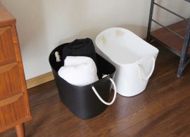 Hachiman Tub Black 38L