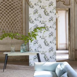 Designers Guild Wallpaper Victorine Cloud