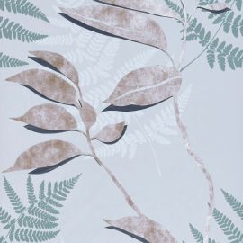 Osborne & Little Wallpaper Feuille D'Or Dove Grey