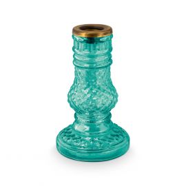 Pip Studio Candle Holder Aqua Glass 12cm