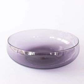 Bison Glass Bowl Myrtle Blueberry