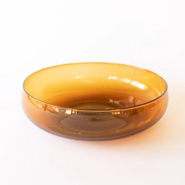 Bison Glass Bowl Myrtle Honey