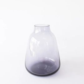 Bison Glass Vase Maisie Blueberry