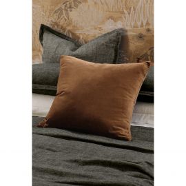 Bianca Lorenne Plissado Sienna Euro Pillowcase Pair