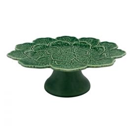 Bordallo Pinheiro Geranium Cake Stand