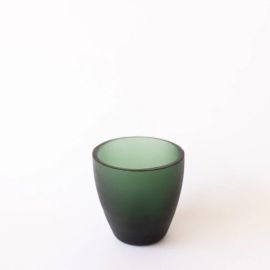 Brian Tunks Frosted Glass Votive Moss