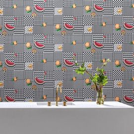 Cole And Son Wallpaper Frutta e Geometrico 123/6027