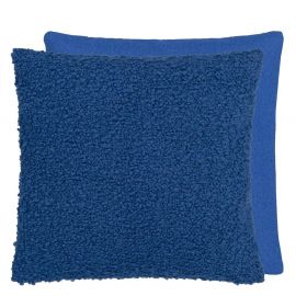 Designers Guild Cushion Cormo Cobalt Boucle