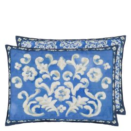 Designers Guild Cushion Isolotto Cobalt