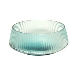 Brian Tunks Cut Glass Bowl Iguassu Mini Marine