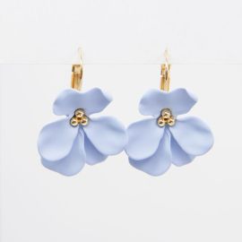 Stella+Gemma Earring Hydrangea Petal Blue